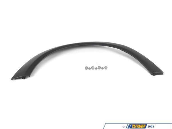 Bremmen Parts Wheel Arch Extension - Front Left Primer Black  51777349421