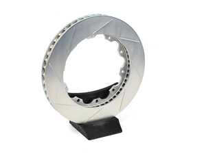 Left Front Slotted Disc - 332x32mm
