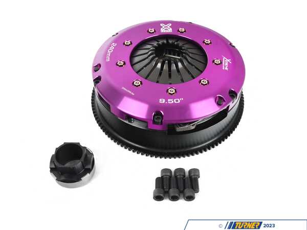XClutch 9" Performance Clutch Kit - Single Sprung Organic Disc XKBM24566-1A