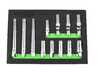 VIM Tools 12 Piece Magnetic Spark Plug Socket Set - 3/8 Inch Drive mspm100 View 5
