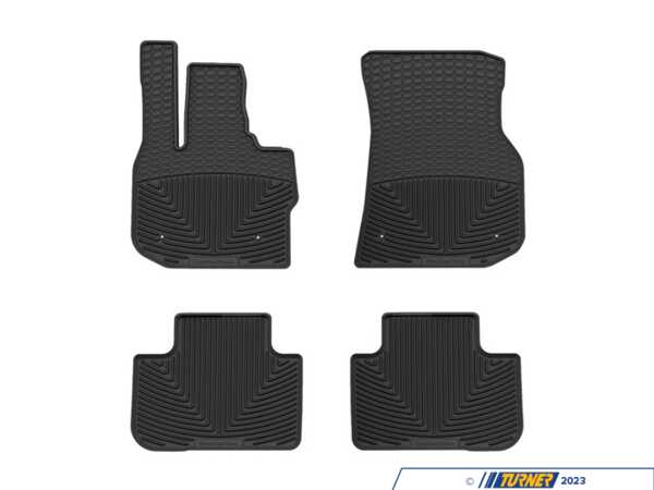 WeatherTech BMW G02 X4 Front And Rear All-Weather Floor Mats W659-W660