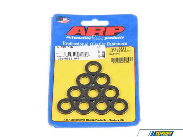 ARP 7/16 ID 3/4 OD black washers 200-8531