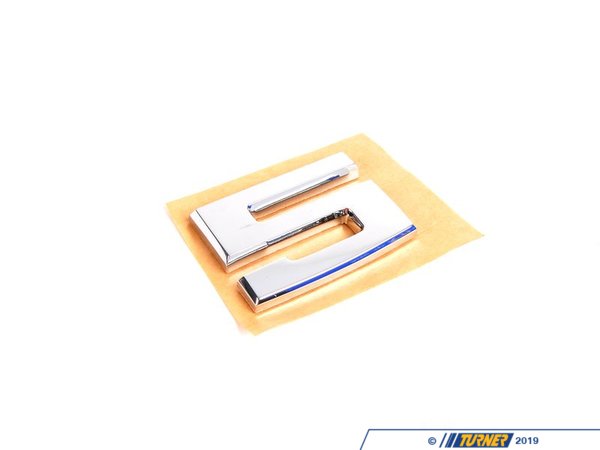 Genuine BMW Genuine BMW Emblem Adhered Rear "5" - 51141946170 - E34,E34 M5 51141946170