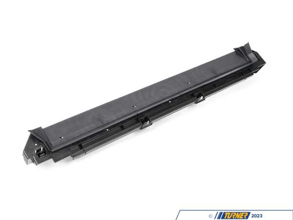 Genuine BMW COVERING LOWER 17118689536