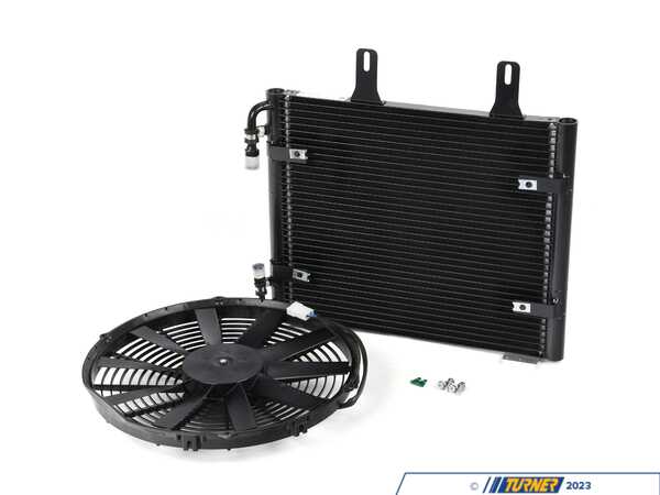 A/C Solutions CSF E30 Parallel Flow Condenser + 13" SPAL Fan Combo ACS-30-CSF-SPAL-