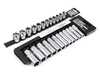 Schwaben 24 Pc. 3/8" Drive 6 Point Metric Deep and Standard Socket Set 006002sch01a01KT View 12