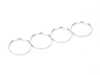 Bremmen Parts 74.1mm-72.54mm Aluminum Hub Centric Ring - Set Of Four 7417256AL View 2