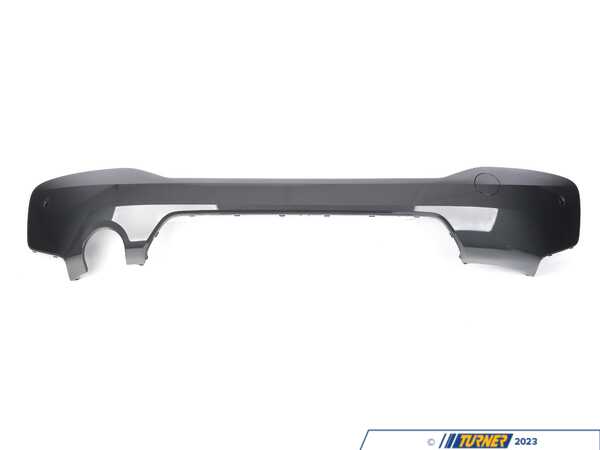 Genuine BMW TRIM PANEL, BUMPER, REAR, BO 51128072777