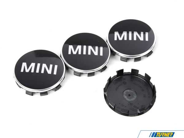 Genuine MINI MINI Wheel Center Cap W/ Chrome - Set Of Four 36136857149KT