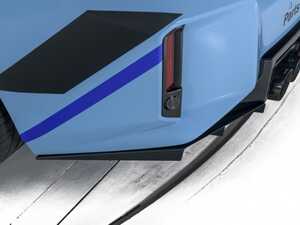 Turner Motorsport G87 M2 Rear Diffuser Extensions - Satin Black Aluminum