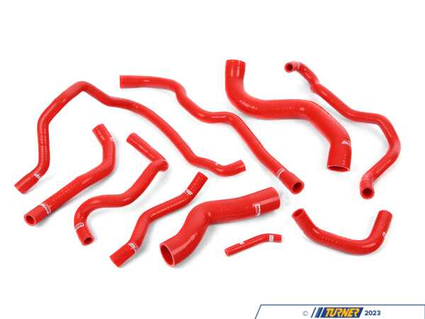 DO88 DO88 Coolant Hoses - Red - E90/E92 M3  do88kit94R