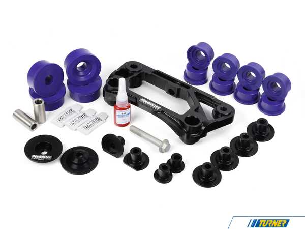 Powerflex Powerflex Differential Dual-Mount Bushing & Bracket Set - Street Bushings - F8X M2/M3/M4 pfr54030KT