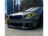 Suvneer Suvneer Motorsports Carbon Fiber Front Lip Spoiler - BMW F10 M Sport F10MTR1CFLIP View 2