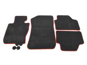 Genuine BMW Floor Mat Set - Corral Red - E84