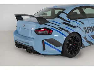 Satin Black Aluminum Rear Spats - G87 M2