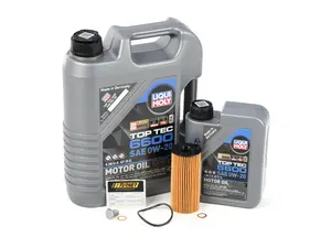 Liqui Moly Top Tec 6600 0W-20 Oil Change Kit - BMW F22/23 F3X G01/02 G20/22/23 G30 B46 B48 2.0L