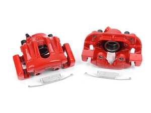 Red Powder Coated Calipers - Front Set