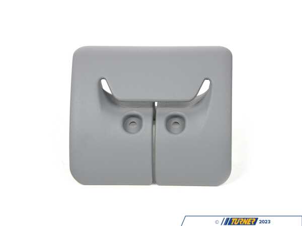 Genuine BMW Genuine BMW Cover, Belt Outlet Grau - 52208216276 - E39,E53 52208216276