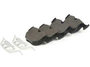 Bosch QuietCast Semi-Metallic Brake Pads - Rear - BMW E46 325Ci 330i/Ci/xi M3, E39 M5, E38 740/750, E53 X5, E83 X3