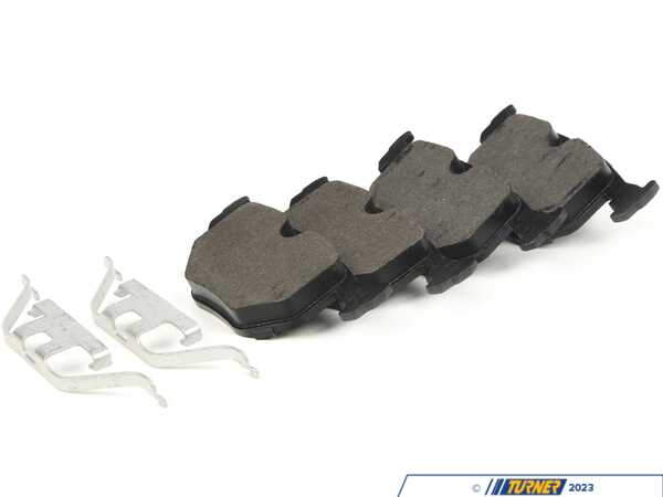 Bosch Bosch QuietCast Semi-Metallic Brake Pads - Rear - BMW E46 325Ci 330i/Ci/xi M3, E39 M5, E38 740/750, E53 X5, E83 X3 BP683