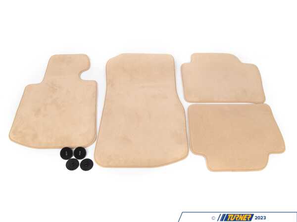 Genuine BMW Genuine BMW Set Of Floor Mats Velour - Venetobeige - F36 51477426279