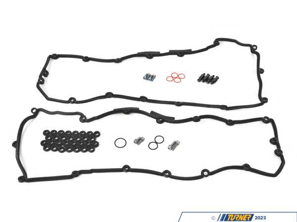 Packaged by Turner Comprehensive Valve Cover Gasket Replacement Kit - E60 M5, E63/64 M6  11127834110KT2