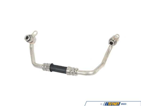 Bremmen Parts Turbo Water Feed Line - Rear Turbo 11537558901