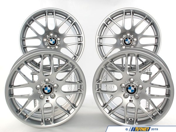 Genuine BMW Genuine BMW 19" Competition Wheel Set - E46 M3  (NO LONGER AVAILABLE) 2282895999KT