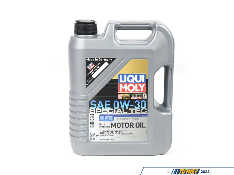 メンテナンス LIQUI MOLY 0W-30 SPECIAL TEC 5L 22261 - Special Tec B FE 0W-30 Motor Oil - 5 L | Turner Motorsport
