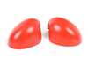 ECS Red Mirror Cap Covers - Set 51162754916RDNPF View 2