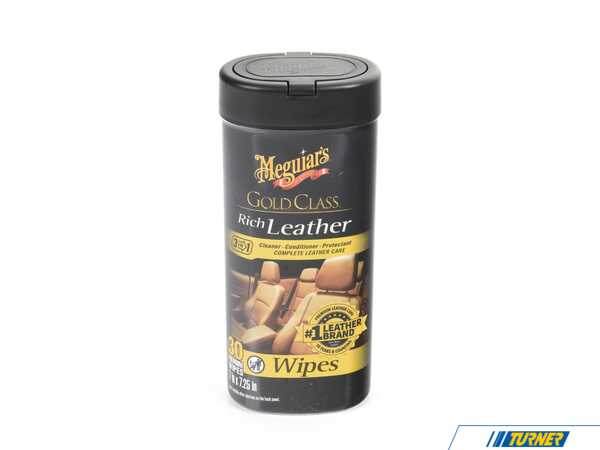 Meguiars Meguiar's Gold Class Rich Leather Wipes - 25 Pack G10900