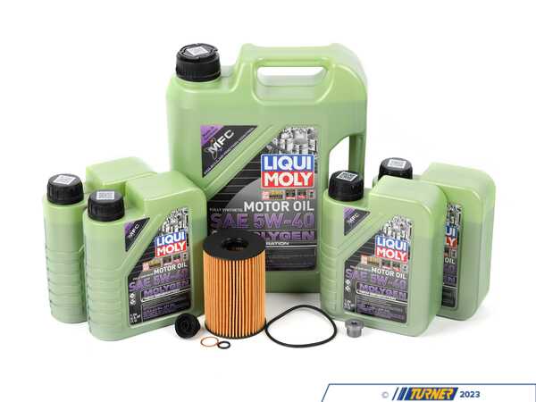 Packaged by Turner Liqui Moly Molygen Oil Service Kit - 5w-40 - BMW F85 X5M, F86 X6M F85X5MOSTKT