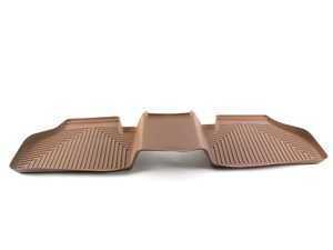 Genuine BMW Rear All-Weather Floor Mat - Beige - F25 F26