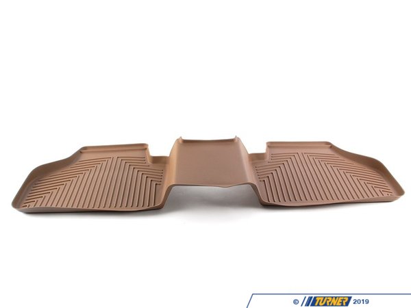 Genuine BMW Genuine BMW Rear All-Weather Floor Mat - Beige - F25 F26 82112210562
