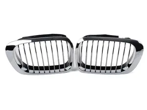 Genuine BMW Kidney Grille Set - E46 323Ci, 325Ci, 330Ci
