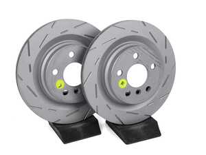 Ultimax USR Sport Rear Brake Rotors - Pair 11.811" (300x20)