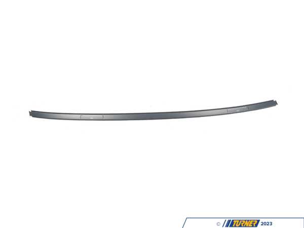 Genuine BMW Genuine BMW Roof Molding Prime-Coated Right - 51137341750 - F22 51137341750