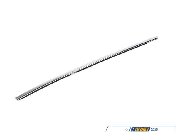 Genuine BMW Genuine BMW Outer Weatherstrip, Rear Left Door Chrom - 51352990879 51352990879