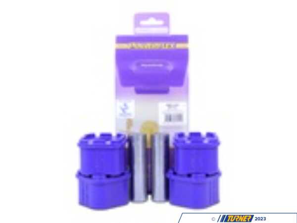 Powerflex Black Series Powerflex BMW E21 Rear Axle Carrier Mount Bushing Black Series PFR5-1620BLK