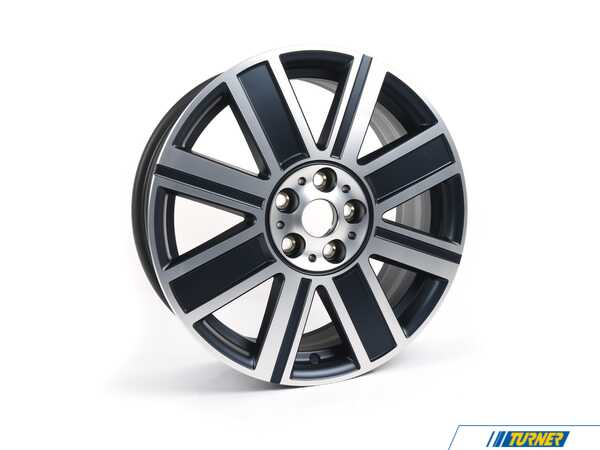 Genuine MINI 820 MINI MINI Yours BR. Spoke Wheel 18" (5x112) Enigmatic Black - Priced Each 36116888078