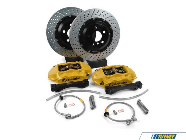 Brembo Front Brembo GT 4 Piston Big Brake Kit (345x28mm) 1P1.8005A5