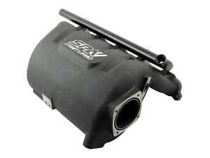 Cast Aluminum Intake Manifold - With Fuel Rail - Black