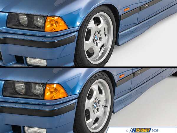 Turner Motorsport Wheel Spacer "Flush Kit" - Black - E36 M3 E36M-BLK-FLUSHKT