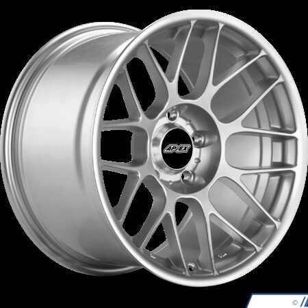 APEX Wheels Apex ARC-8 17x10" ET25 Wheels - 5x120mm / 72.56mm - Race Silver ARC81710ET25-512