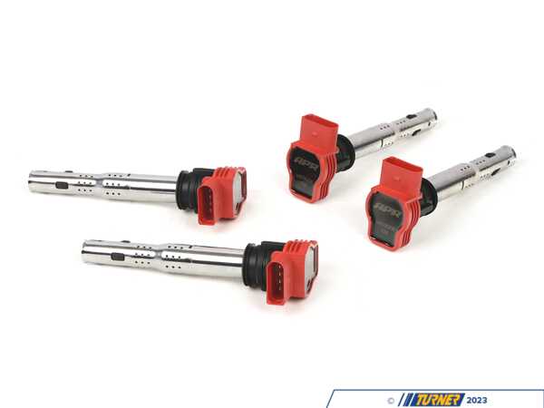 Racingline RacingLine Higher Output Ignition Coils - Red - Set of Four VWR900003-4KT