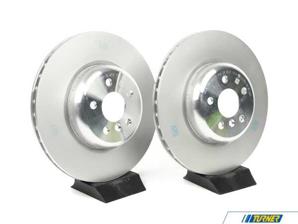 Genuine BMW Rear Brake Rotors - Set (345x24) 34208853554KT