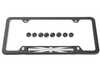 Genuine MINI MINI Black Jack License Plate Frame - Black - Priced Each - (NO LONGER AVAILABLE) 51805A5CFA2 View 1