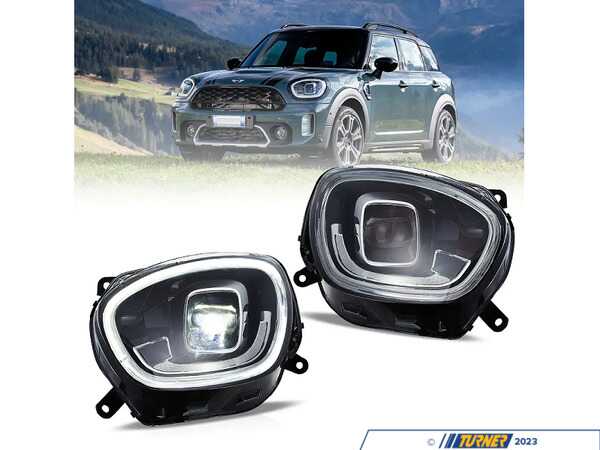 ZiZa Sequential Projector LED DRL Headlights F60 LCI Style For F60  - Pair MINIF60HL