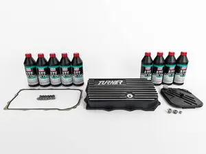 High-Capacity Aluminum Transmission Pan & Service Kit - ZF 8HP Transmissions