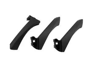 Interior Door Pull Replacement Kit - Black - Front & Rear